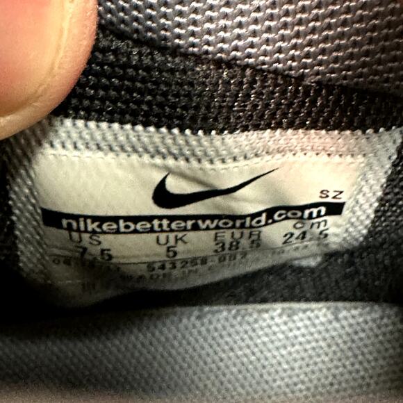 GOOD Nike Women's Dunk Sky High Print 'Black' Hidden Wedge Platform Sneakers 7.5 - Picture 9 of 10